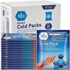 부상 일회용 응급처치 냉찜질 치통5x6인치24팩 이상 없음을 위한 메드 프라이드 즉석 스백, 6 X 9 Inch (Pack