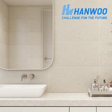 HANWOO 인테리어 붙이는 데코 타일 주방 욕실 화장실 마블 시트지, LPT210