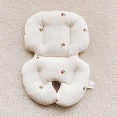 돗투돗x마롤로뜨 체어라이너 유아시트 아기의자 방석 식탁의자 시트, 아보카돗, 1개