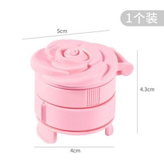 食品袋蓋封口夾 奶粉袋封口蓋 防潮密封夾 麥片袋出料嘴, 1個, 單個