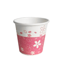 盒作社 公版試飲杯(箱購2000入)台灣製造/紙杯/試飲杯/2.5oz/70ml/試吃/試喝杯/免洗餐具, 1箱, 櫻花試飲杯(箱購免運), 2000個裝