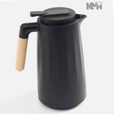 보온주전자 1L 멀티팟 식당물병, 1개, 블랙