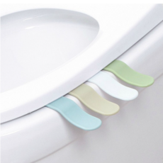 접착식 변기 위생 손잡이 변기커버손잡이 변기손잡이, 그린