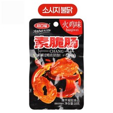 소망상점 소시지 모양 곤약 불닭맛 18g (1개) 어른간식