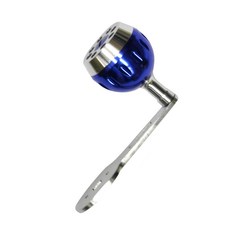 베이트릴 더블핸들 튜닝핸들 튜닝 노브 초정밀 알루미늄 초경량 시마노 다이와 아부가르시아 바낙스 호환, 블루, 파워핸들 70mm(200)