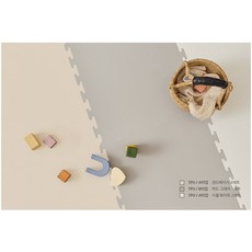 [리퍼] 우리집 어디든 OK 퍼즐매트, 1세트, 시쉘화이트
