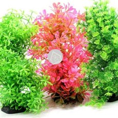 인조수초 어항꾸미기 구피 치어 은신처 수족관꾸미기 어항미니어처 수조은신처, 1-붉은잎수초, 1