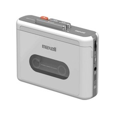Maxell 藍牙立體聲卡式播放器, 白, MXCP-P100