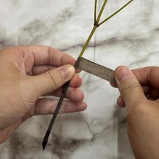 꿀이맘 꽃꽂이테이프 플로랄테이프 브라운 원예자재