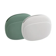 휴대용 이어폰 보관 케이스 실리콘 방수 헤드폰 정리함 데이터 파우치 지갑 운반, 11 2Pcs Mixed A