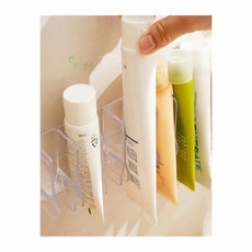 욕실 치약 깔끔정리 튜브걸이 튜브형 폼클렌징 필링젤 걸이, 1개