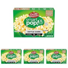 오빌 레드네바커의 스마트 팝 버터 맛 팝콘 2개 세트 6개 박스, 케틀콘