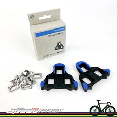 SHIMANO SM-SH12 SPD-SL 扣片組 公路車鞋底板 2度 藍色, 1個