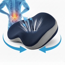 홈에라 메모리폼 기능성 자세보정 치질방석, 네이비