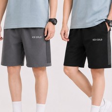 지디오 2개새트 주니어 남아 냉감 반바지 여름 쿨링 운동복 냉장고바지 하의