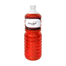 파라핀 오일 1.8L + 뚜껑 깔때기 증정 (램프용 오일 캠핑 무드), 1개, 빨강