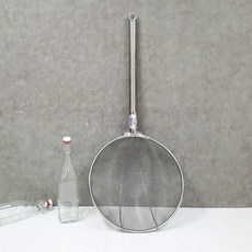 거름망 파이프 스텐 뜰채 조리뜰채 튀김틀채 2호a 300mm