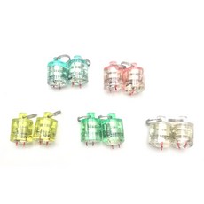 彩色電子魚鉤燈, 七彩, 2個, 精靈