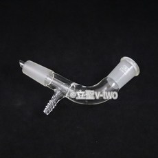 減壓聯接管24/40 玻璃連接管 附側支聯接管 蒸餾管實驗器材, 詳見包裝, 詳見包裝, 14/20