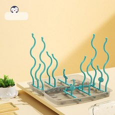 Bueno 젖병건조대 보관함 선물 이유식기 거치대, 기본 모델명/품번, 디안지블루