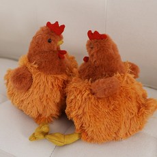 [1+1] 닭 인형 꼬꼬닭 결혼식 날리기 애착 봉제, 닭인형 1+1