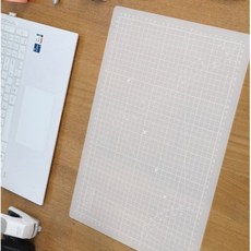 성심품 반투명 커팅매트 A3 칼자국방지, 핑크