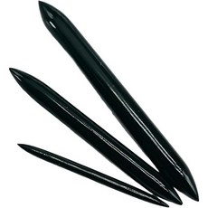 천연 블랙 오닉스 보석 핸드메이드 나가 바디 피어싱 트라이벌 셉텀 스파이크 엄니 게이지 1.6mm(14g) ~ 12mm(1/2인치), 4.5 mm (5 g)