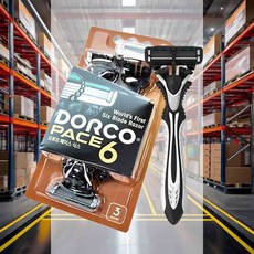 휴대용 면도기 페이스6 6중날 3p 안전면도기 수염면도기 절삭력좋은면도기 습식면도기 남성용면도기 고급면도기