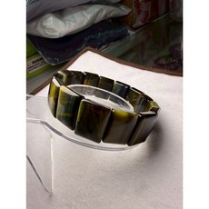 黃藍虎眼石手排, 1個, 黃色+藍色