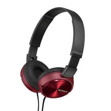 ZX310 유선 접이식 헤드폰 저음 강화 PC 컴퓨터용, 공식 표준 패키지, 와인레드, 기본 색상