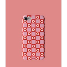 MASMARULEZ hard phone case - flower check case-check 465952, I phone 12MINI