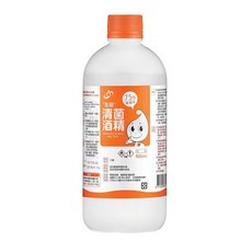 【生發】清菌酒精 75% 無香味 500ml, 1個, 500g