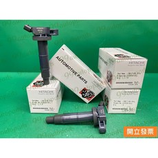 【汽車零件專家】豐田 PREVIA 2.4 01- 年 考耳 點火線圈 高壓線圈 發火線圈 U19T03-COIL 日立, 1個