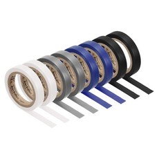 땀 흡수 그립 라켓 교체 테니스 테이프 파티킬 마감 PVC 액세서리 배드민턴용 스티커, Grey/Black/White/Blue