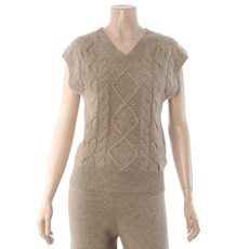 앱섹캐시미어 캐시미어 조끼(2123-179)