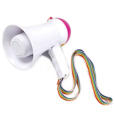 세이프웨이 미니 메가폰 확성기 싸이렌 핸드마이크, 핑크, MGP-S50