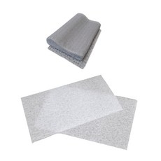 쿠루쿠루 베개 높낮이 높이조절 패드 단품 재단가능 천연 POE소재, 2개, 투명