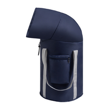 홈리얼 하체 보온 찜질 족욕 원형 통, 1개, 네이비