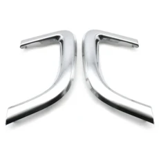 2피스 실버 자동차 좌우 내부 도어 핸들 트림 교체 랜드로버 스포츠 2015-2019용, 01 Silver LeftRight