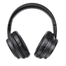 DAICOO 무선 노이즈 캔슬링 C타입 블루투스 5.4 헤드폰, X2 (노이즈캔슬링/대용량배터리), 블랙