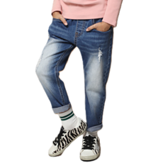 키즈코디 아동용 퍼펙트 워싱 데미지 데님 청바지