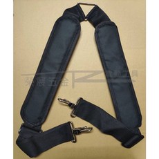 【榮展五金】割草機背負式背帶 - 含鐵扣環 通用後背式雙肩背帶, 1個, 基本款