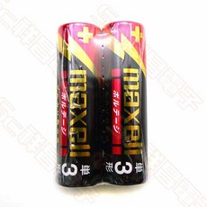 maxell 鹼性4號電池 3號電池 鹼性電池 AAA電池/AA電池 防漏液 2入, 1個, 3號(2入/縮膜)