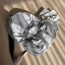 戶外運動雙肩包大學生男女通用大容量休閒徒步可摺疊揹包登山包, 灰色