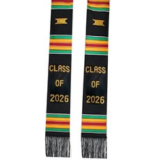 2026년 졸업식 새시 스틸 더블 프린지 스틸 소프트 새틴 숄 다양한 의상 이지 매칭 액세서리와 호환 가능