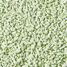 懶懶喵 無塵紙粒紙棉倉鼠墊料，吸水除臭，小動物墊料，倉鼠紙棉，無塵紙棉，倉鼠紙墊料, 1個, 薄荷綠, 1kg