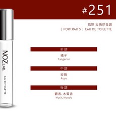NOZ LAB. 淡香水 #251 狐狸, 1個