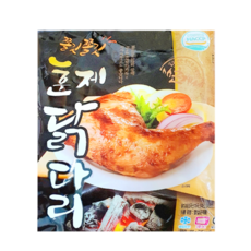 [아이스박스배송] 쫄깃쫄깃 훈제 닭다리 180g, 1개