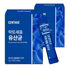 센트휴 락토세움 전립선 유산균, 2개, 30회분