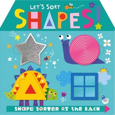 (영문도서) Let's Sort Shapes! Paperback, Make Believe Ideas, English, 9781800582811